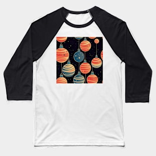 Ornaments in Outer Space Baseball T-Shirt